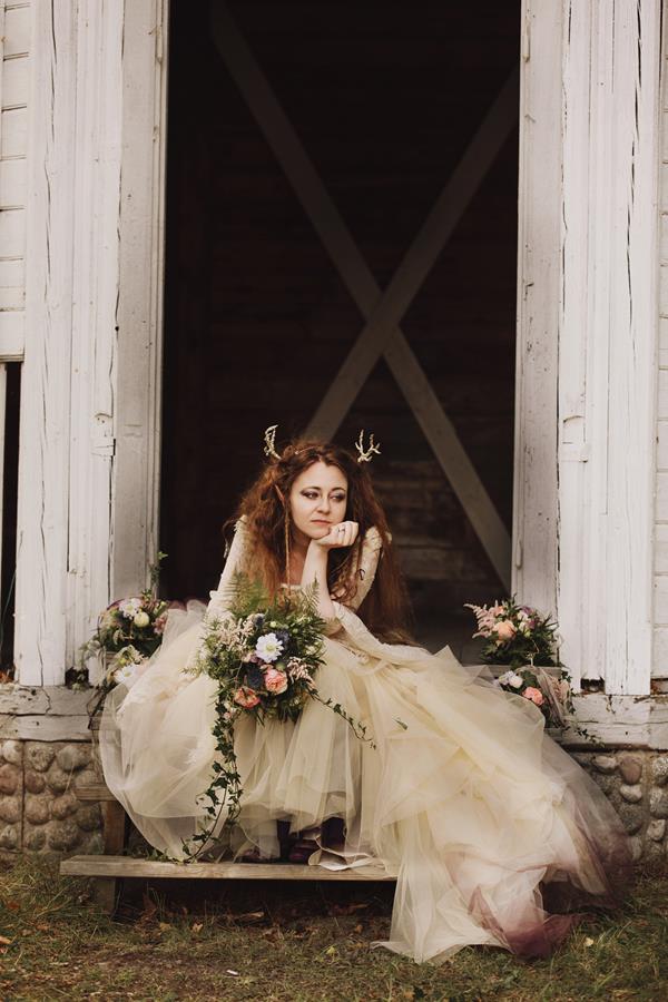 Elvish Style Wedding Dress