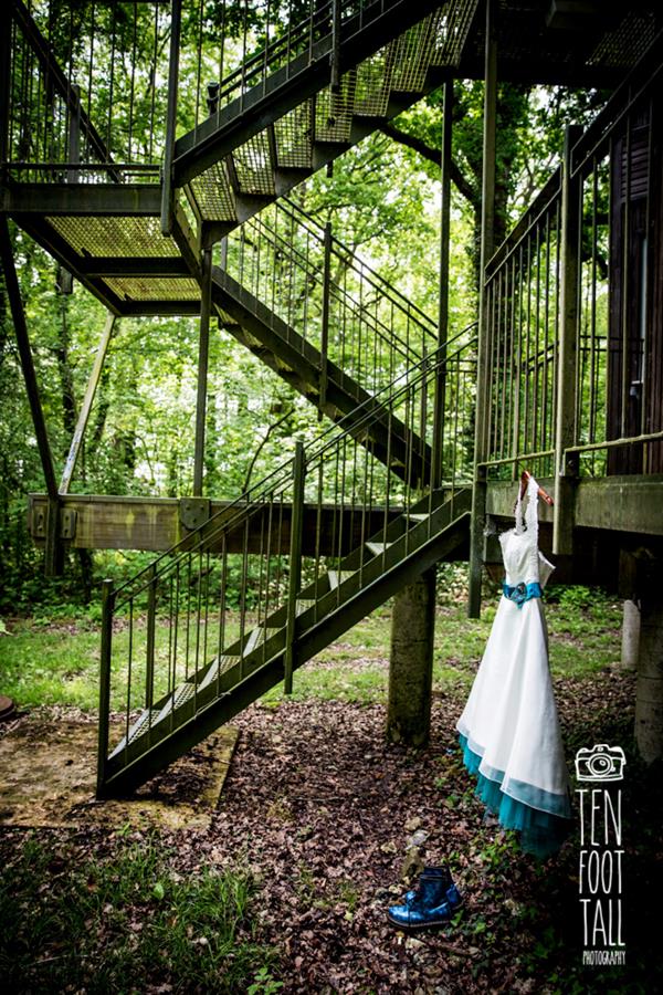 the-couture-company-alternative-wedding-dresses-midlands-birmingham-bespoke-short-peacock-detail-teal-dress-wedding-bridal-gown-1