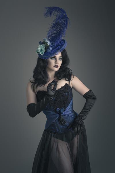 The-couture-company-alternative-bespoke-wedding-dresses-and-corset-black-white-blue-unusual-quirky-custom-made-gothic-fairytale (7)