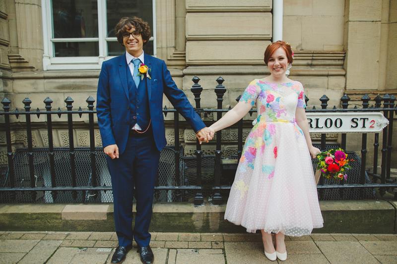 the-couture-company-alternative-bespoke-wedding-dresses-dress-bright-colours-lace-polka-dot-spot-coloured-quirky-photo-camera-hannah (26)