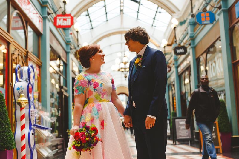 the-couture-company-alternative-bespoke-wedding-dresses-dress-bright-colours-lace-polka-dot-spot-coloured-quirky-photo-camera-hannah (28)