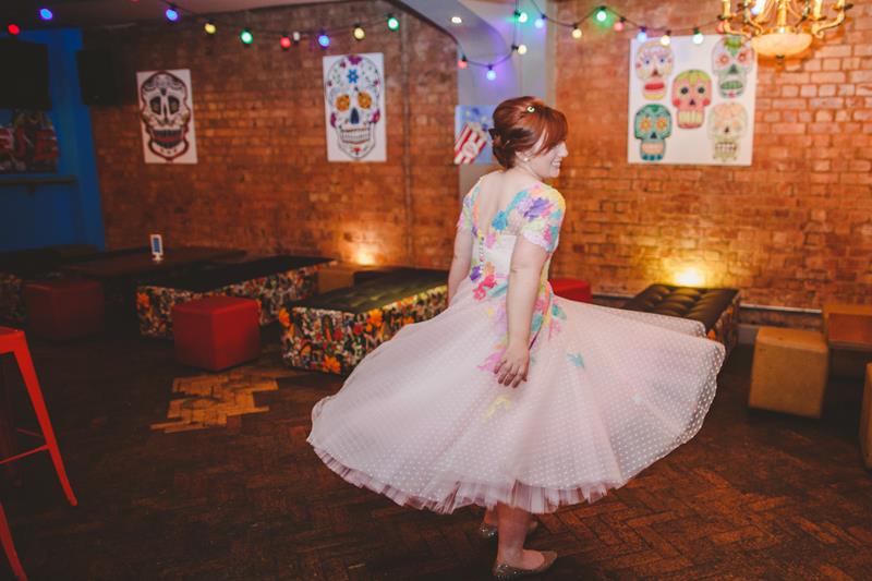 the-couture-company-alternative-bespoke-wedding-dresses-dress-bright-colours-lace-polka-dot-spot-coloured-quirky-photo-camera-hannah (30)
