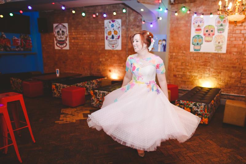 the-couture-company-alternative-bespoke-wedding-dresses-dress-bright-colours-lace-polka-dot-spot-coloured-quirky-photo-camera-hannah (31)