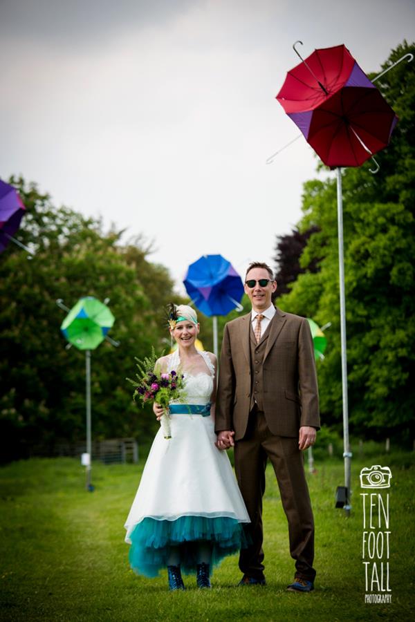 the-couture-company-alternative-wedding-dresses-midlands-birmingham-bespoke-short-peacock-detail-teal-dress-wedding-bridal-gown-12