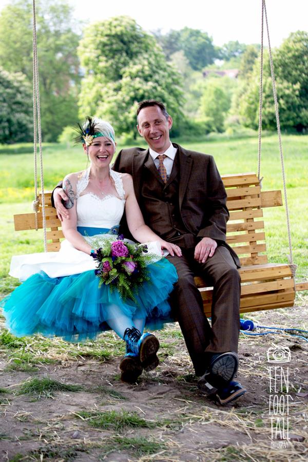the-couture-company-alternative-wedding-dresses-midlands-birmingham-bespoke-short-peacock-detail-teal-dress-wedding-bridal-gown-17
