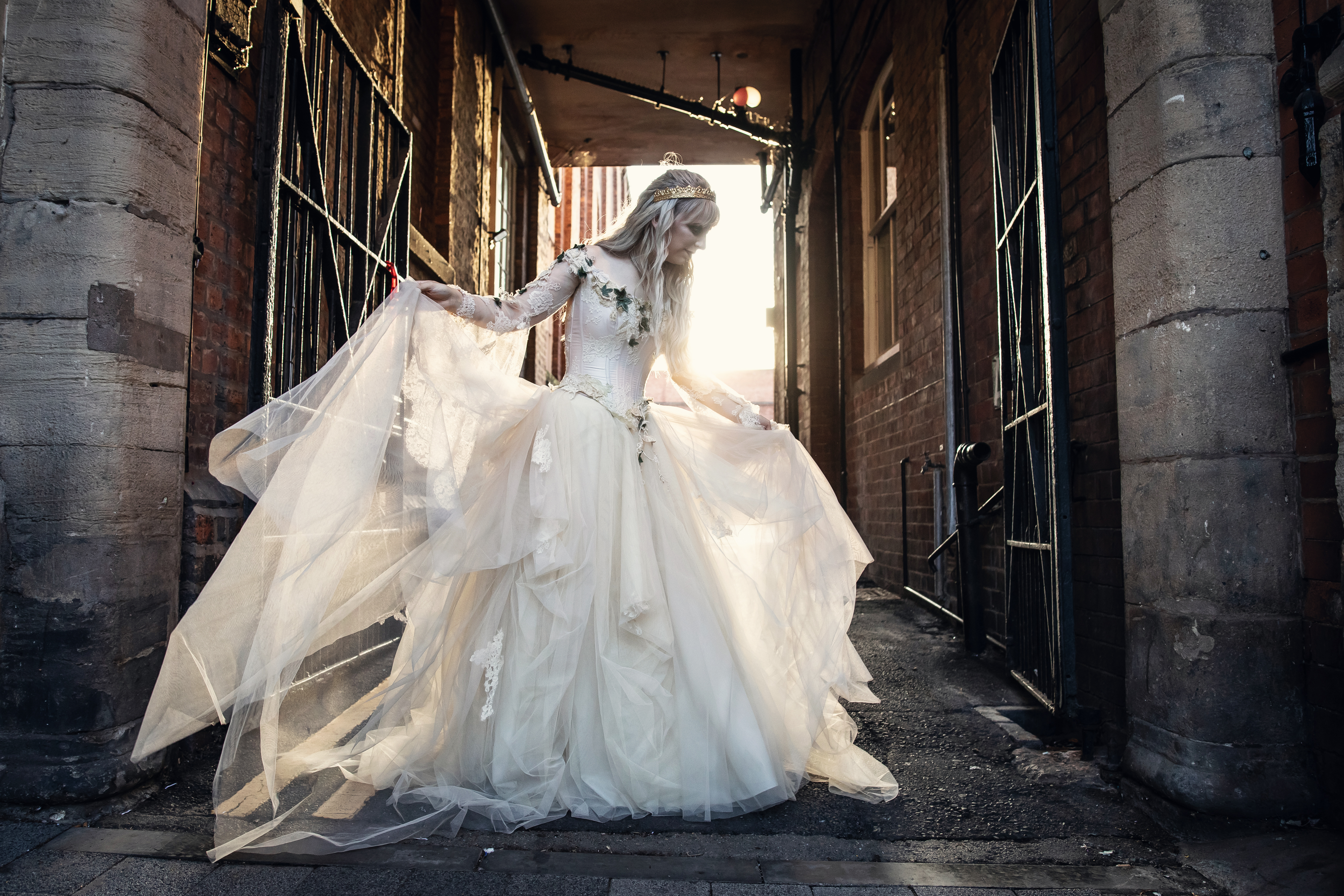 flapper style wedding dress