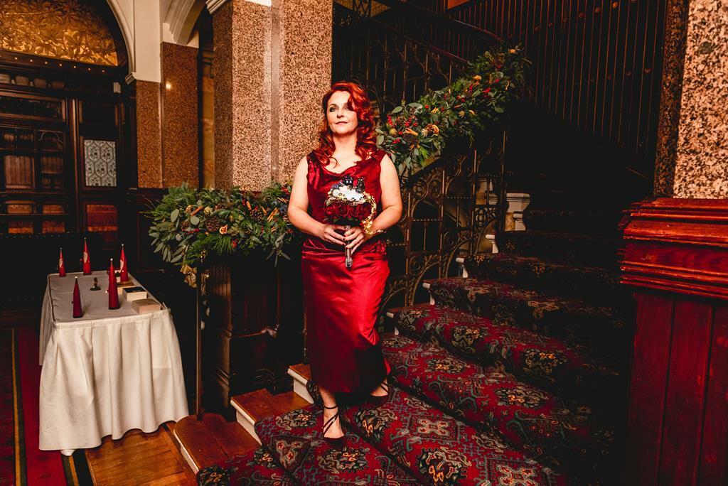 Melanie and Helen - Red-blue-dress-bespoke-alternative-Wedding_lisa-carpenter-photography0002 (46)